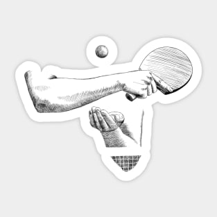 Ping - Pong Sticker